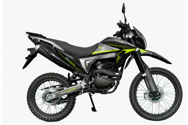 Мотоцикл Regulmoto TE Enduro 6 скоростей черно,зеленый