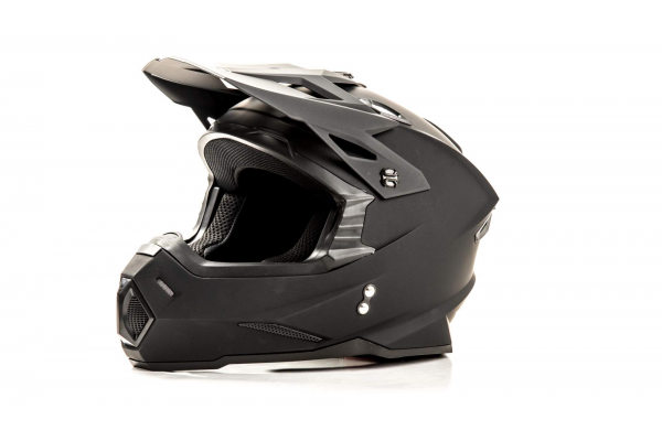 Шлем мото кроссовый HIZER J6801 (L) #3 matt black