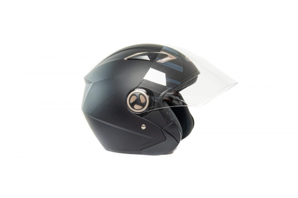 Шлем мото открытый HIZER 226 (L) matte-black